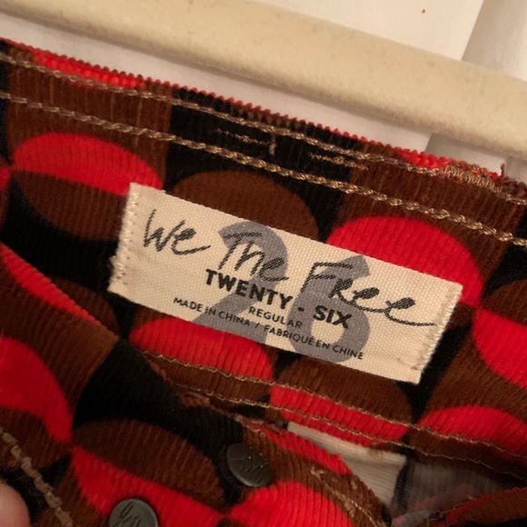 Free people 70s print mini skirt - Picture 5 of 5